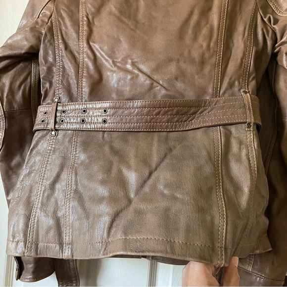 Pelle Studio Brown Leather Jacket - Picture 8 of 16